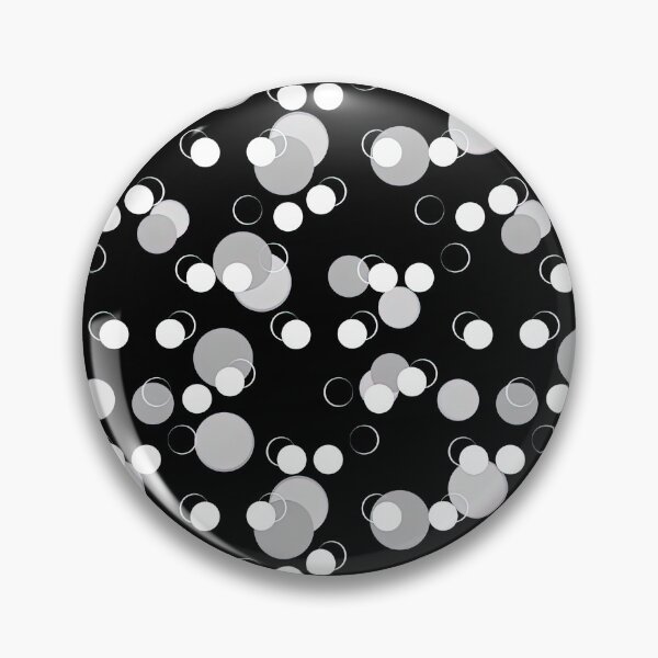 Item preview, Black, White and Gray Polka dot, Black and White Polka dot Pattern, Black and White Polka dot Design, Polka Dot designed and sold by graphic-genie.