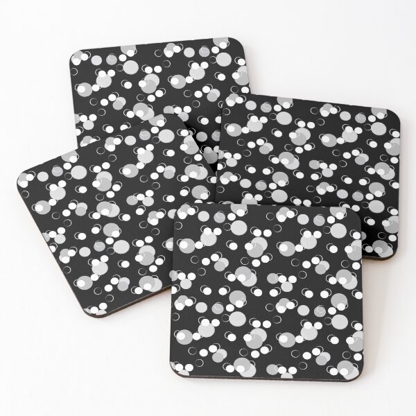 Item preview, Black, White and Gray Polka dot, Black and White Polka dot Pattern, Black and White Polka dot Design, Polka Dot designed and sold by graphic-genie.