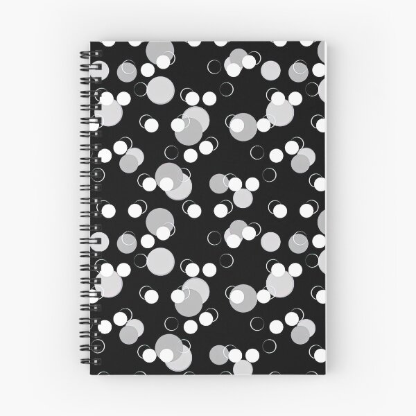 Item preview, Black, White and Gray Polka dot, Black and White Polka dot Pattern, Black and White Polka dot Design, Polka Dot designed and sold by graphic-genie.