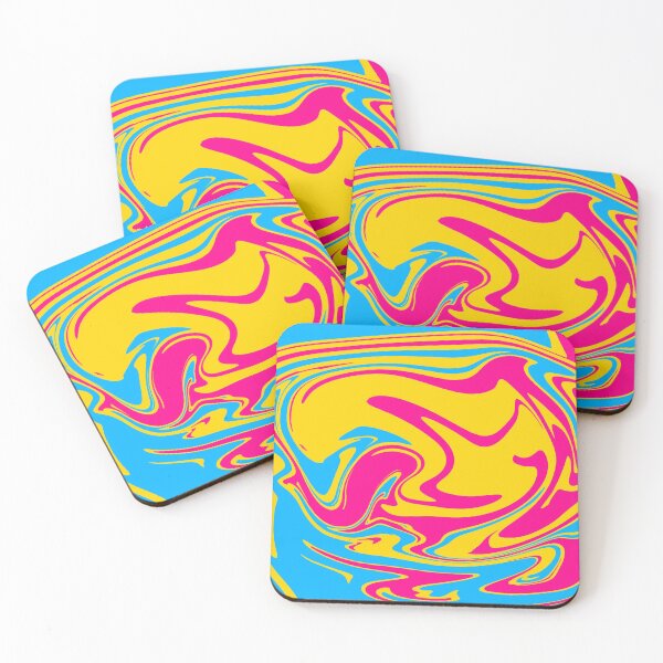 Item preview, pan flag swirl design designed and sold by dangerousfrog.