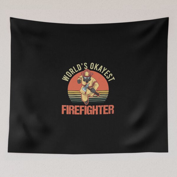 Item preview, Wildland Firefighter Shirt  Worlds Okayest Firefighter  designed and sold by CarisDeck.