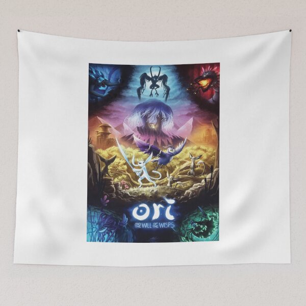 Item preview, Ori and the Blind Forest action game poster designed and sold by Winston4Clark.