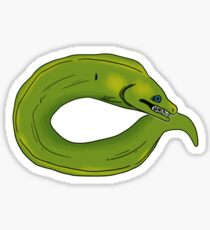 Green Moray Sticker