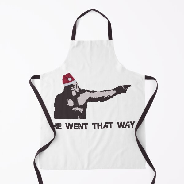 Item preview, He Went That Way Happy Holidays designed and sold by theboonation.