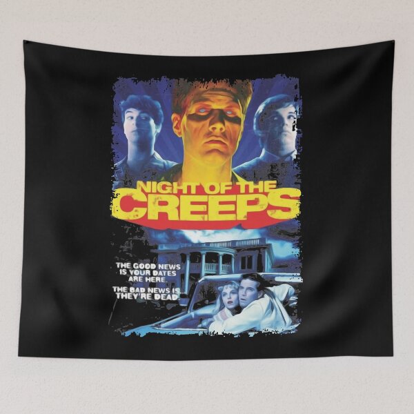 Item preview, Night of the Creeps Science-fiction Horror Films Design designed and sold by TroyBrittany3.