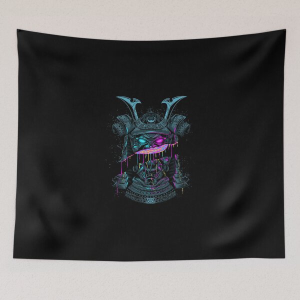 Item preview, Samurai mask liquid cut  designed and sold by MinLagares01.