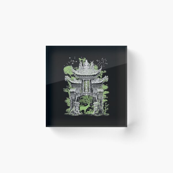 Item preview, Chinese temple gate  designed and sold by MinLagares01.