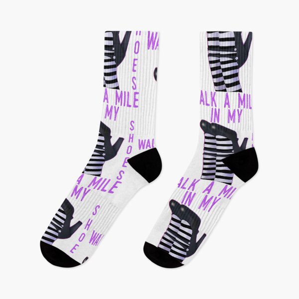Item preview, Walk a Mile in my Shoes Halloween  Funny Typography designed and sold by Nzgiftsandmore.