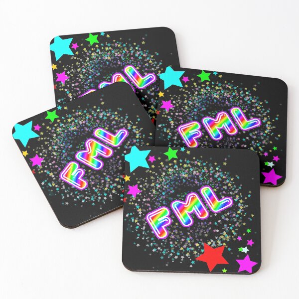 Item preview, FML on Black designed and sold by PanicDay.