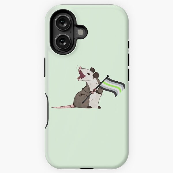 Vista previa del artículo con la obra «Agender Pride Possum», diseñado y vendido por shay-bean.