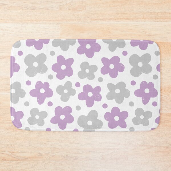 Item preview, Pink grey floral patten design in transparent background  designed and sold by smartcircle.