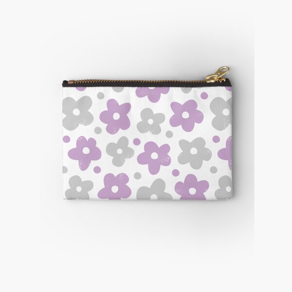 Item preview, Pink grey floral patten design in transparent background  designed and sold by smartcircle.