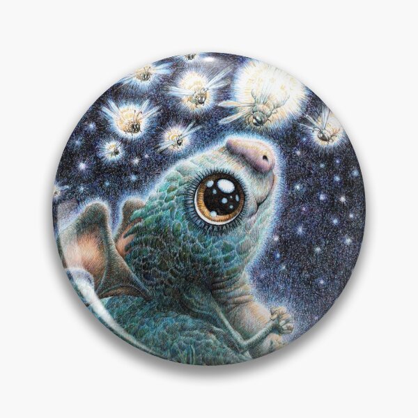 Item preview, Dragon and Fireflies Merch designed and sold by zingbrain.