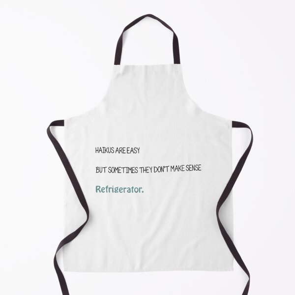 Item preview, Haikus Are Easy Refrigerator designed and sold by BalladryCrystal.