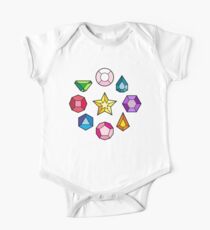 Crystal Gems Short Sleeve Baby One-Piece