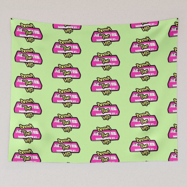 Item preview, Chasing Childhood Podcast Break the VHS Pink Design designed and sold by Chasing Childhood.
