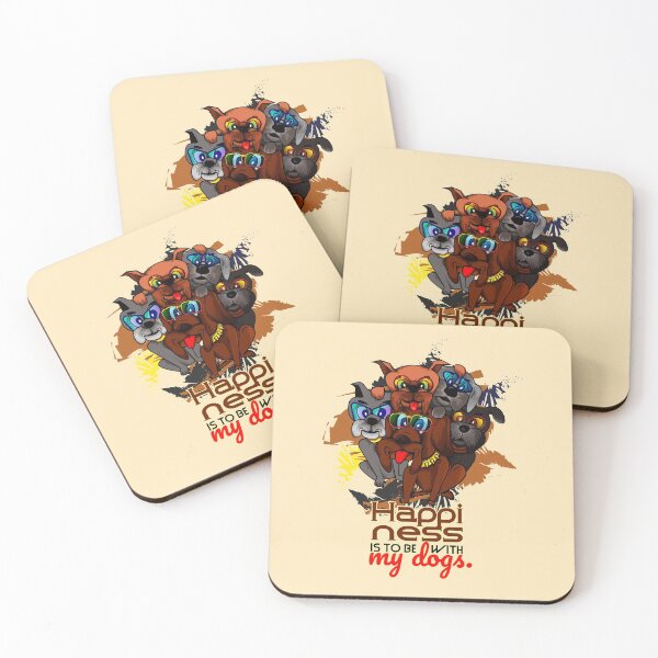 Item preview, Happy Dogs designed and sold by miljuvarghese.