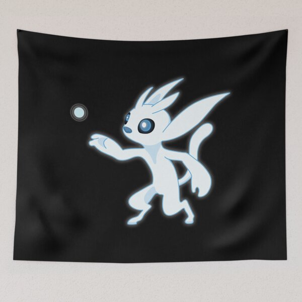 Item preview, White art Ori and the Blind Forest action game designed and sold by Winston4Clark.