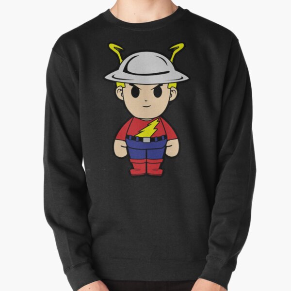 Golden Age Flash Chibi  Pullover Sweatshirt