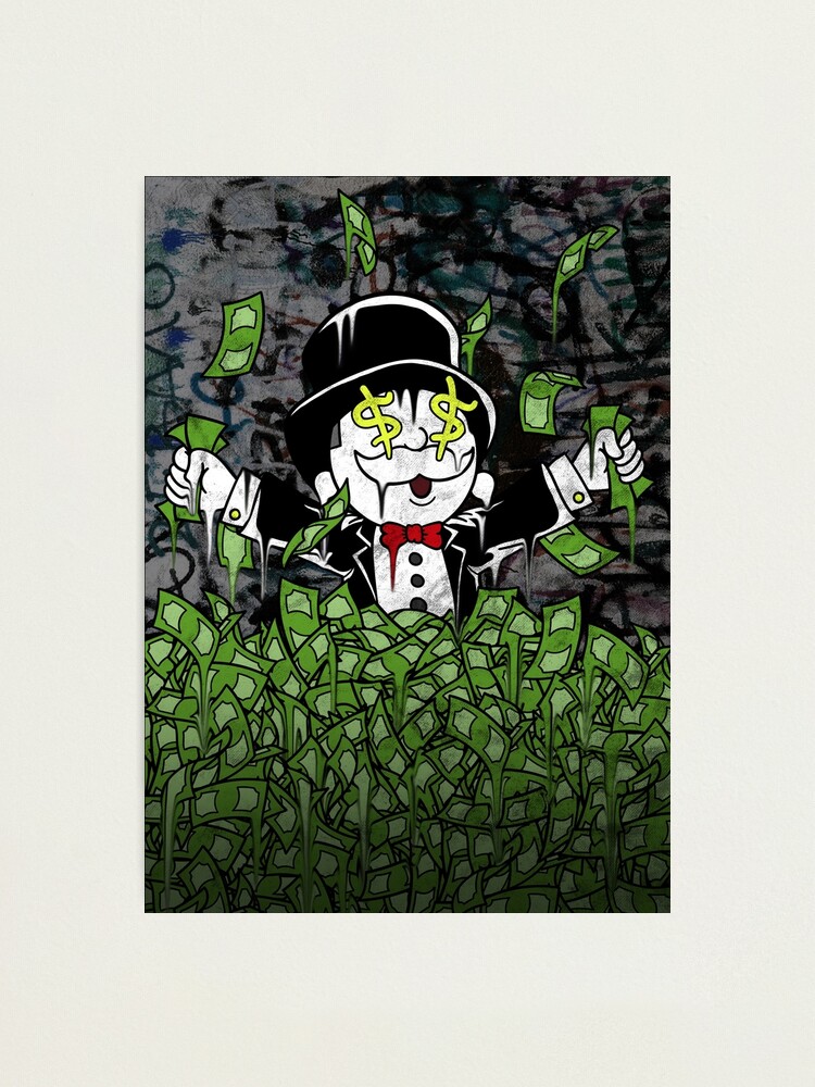 Monopoly-Money Rich Will Street Tapestry by Street Art - Fine Art America