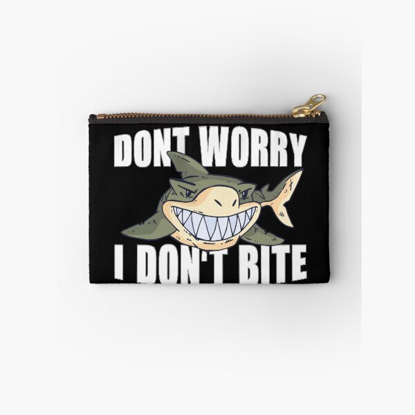 Item preview, Funny Dont Worry I Dont Bite Shark Graphic designed and sold by wdyoungblood.
