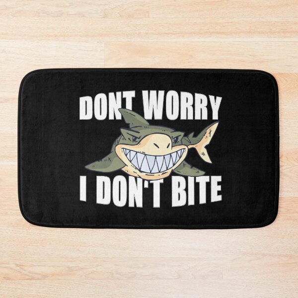 Item preview, Funny Dont Worry I Dont Bite Shark Graphic designed and sold by wdyoungblood.
