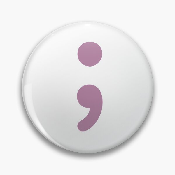 Item preview, ; semicolon  designed and sold by OneToughMother.