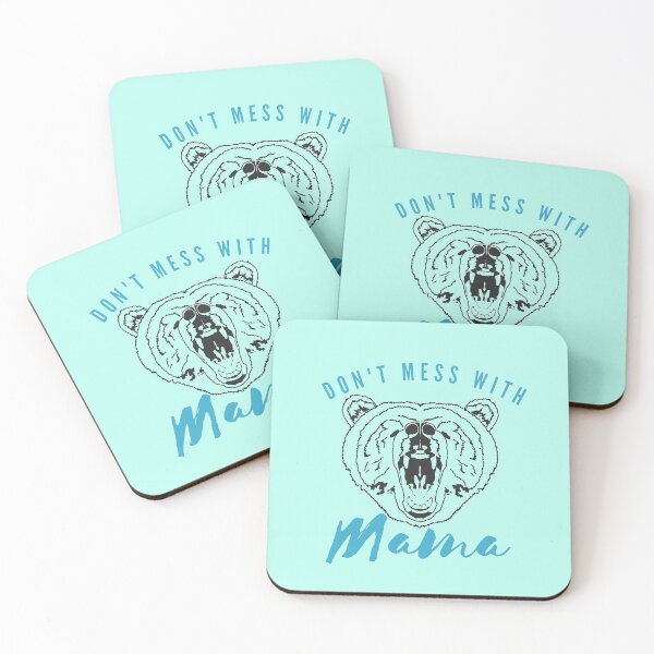 Item preview, Don't mess with mama bear - cute designed and sold by MotherOfBears.
