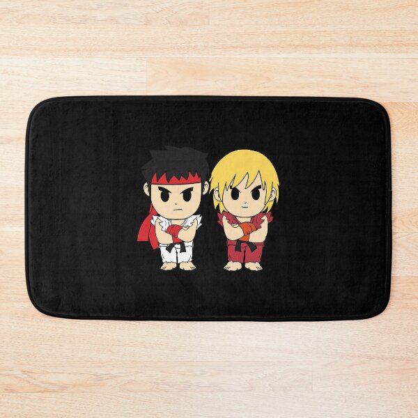 Item preview, Ken and Ryu Street Fighter Chibi  designed and sold by Shellenbarger.