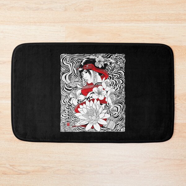Item preview, Snake and Colibri with Geisha  designed and sold by MinLagares01.