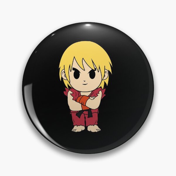 Item preview, Street Fighter Ken Chibi  designed and sold by Shellenbarger.