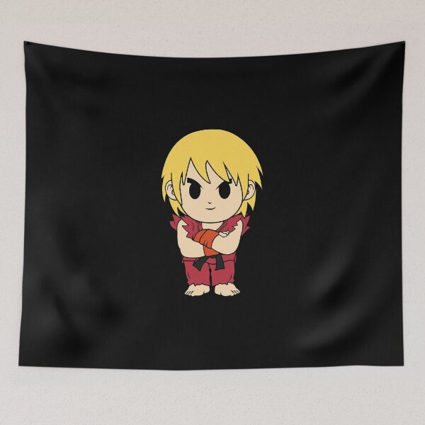 Item preview, Street Fighter Ken Chibi  designed and sold by Shellenbarger.