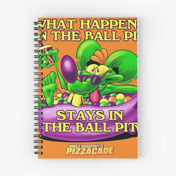 Item preview, Ball Pit Rules of Uncle Scratchy's Pizzacade! designed and sold by Christopher Jeffery.