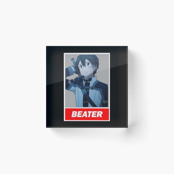 Item preview, Beater - kirito poster designed and sold by ThomasMarvin.