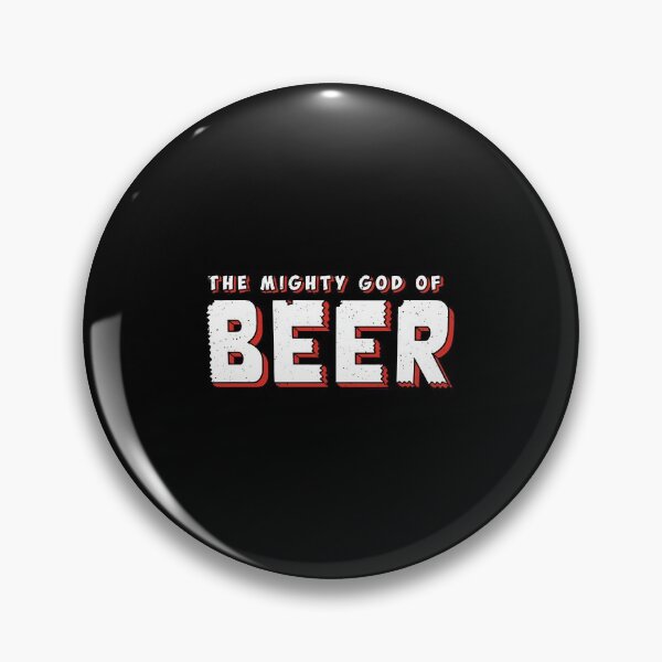 Item preview, God of Beer Logo - White  designed and sold by KulakJamiel.