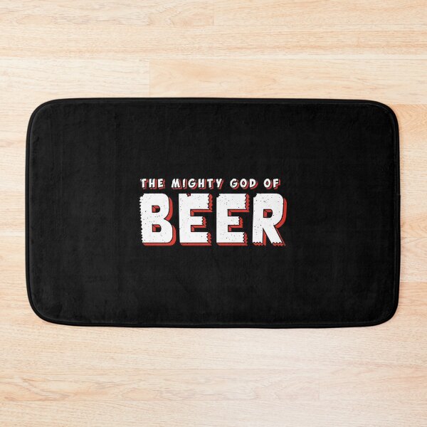 Item preview, God of Beer Logo - White  designed and sold by KulakJamiel.