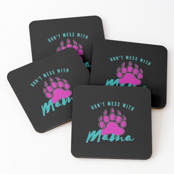 Item preview, Don't mess with mama bear - colorful designed and sold by MotherOfBears.