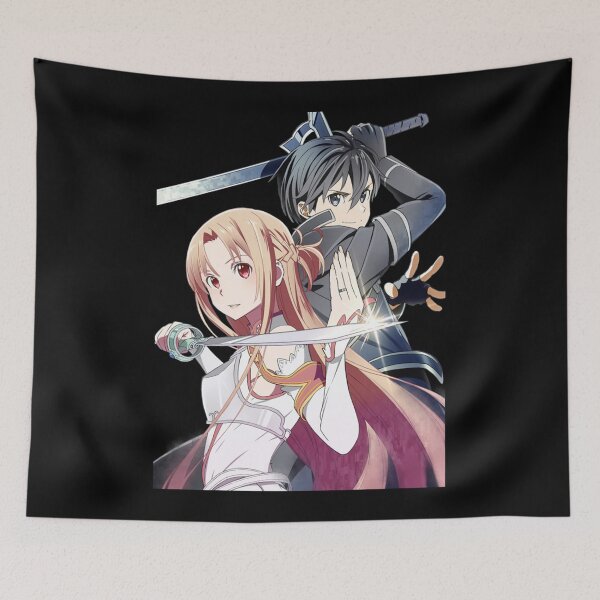 Aperçu de l'œuvre Conception de combat Asuna et Kirito créée et vendue par ThomasMarvin.