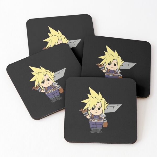 Item preview, Cloud Final Fantasy Chibi  designed and sold by Shellenbarger.
