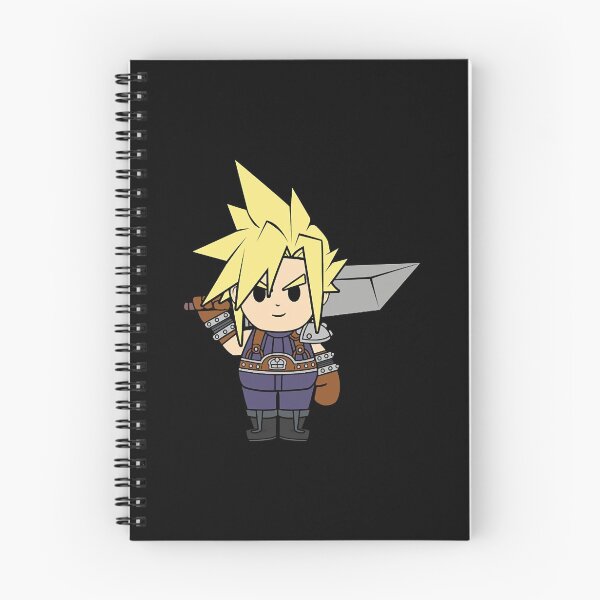 Item preview, Cloud Final Fantasy Chibi  designed and sold by Shellenbarger.