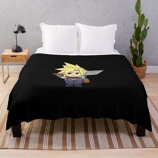Item preview, Cloud Final Fantasy Chibi  designed and sold by Shellenbarger.