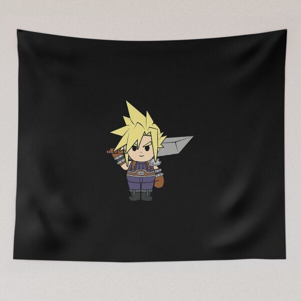 Item preview, Cloud Final Fantasy Chibi designed and sold by Shellenbarger.