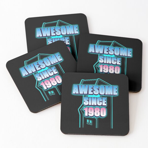 Item preview, Retro Awesome Since 1980 Arcade Cumpleaños de los 80 designed and sold by wdyoungblood.
