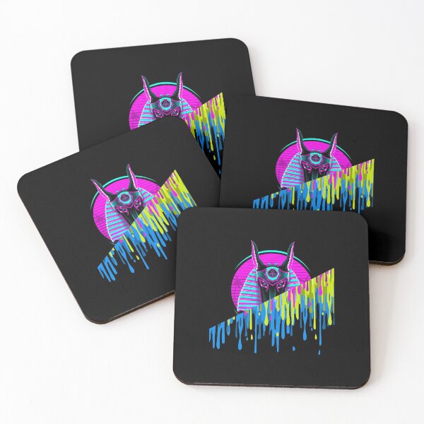 Item preview, Double Pharaoh Liquid Egyptian Posters and Art Prints designed and sold by MinLagares01.