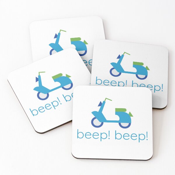 Item preview, Beep Beep Scooters -Blue designed and sold by KatieSchubert.