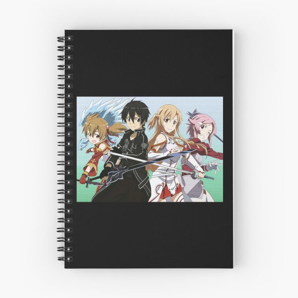 Item preview, Asuna kirito and friends - sword art graphic designed and sold by ThomasMarvin.