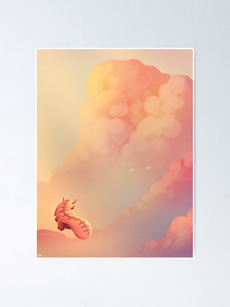 Thumbnail 1 of 3, Poster, Sunset in the Sky designed and sold by henleash.