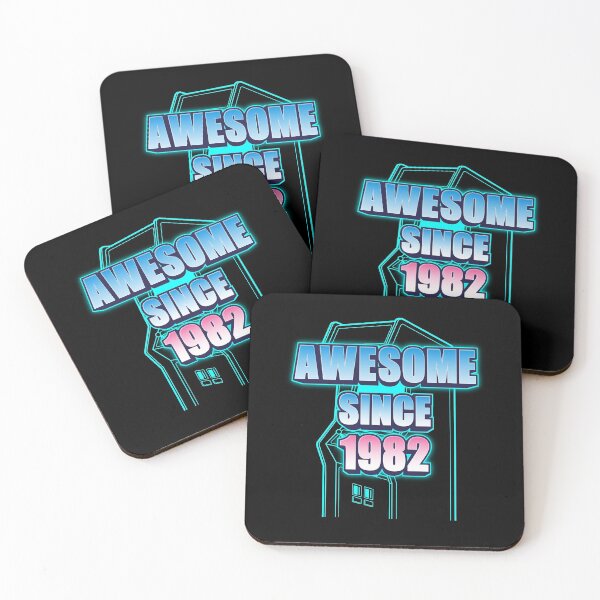 Item preview, Retro Awesome Since 1982 Arcade 80s Birthday  designed and sold by wdyoungblood.