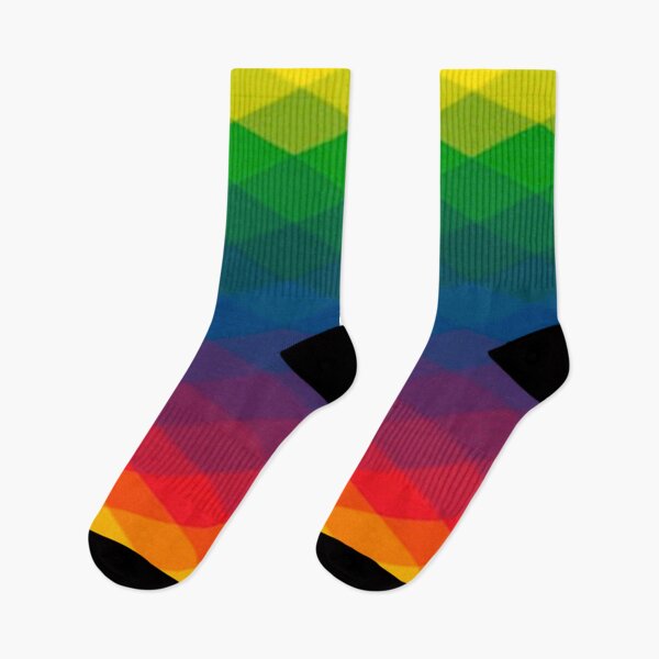 Item preview, Colores geométricos del arco iris designed and sold by Cyber-Spider.