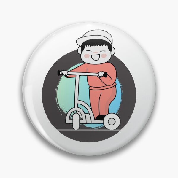 Item preview, Scooter Boy- Cool Kid - Scooty Kid  designed and sold by The Red Nox.